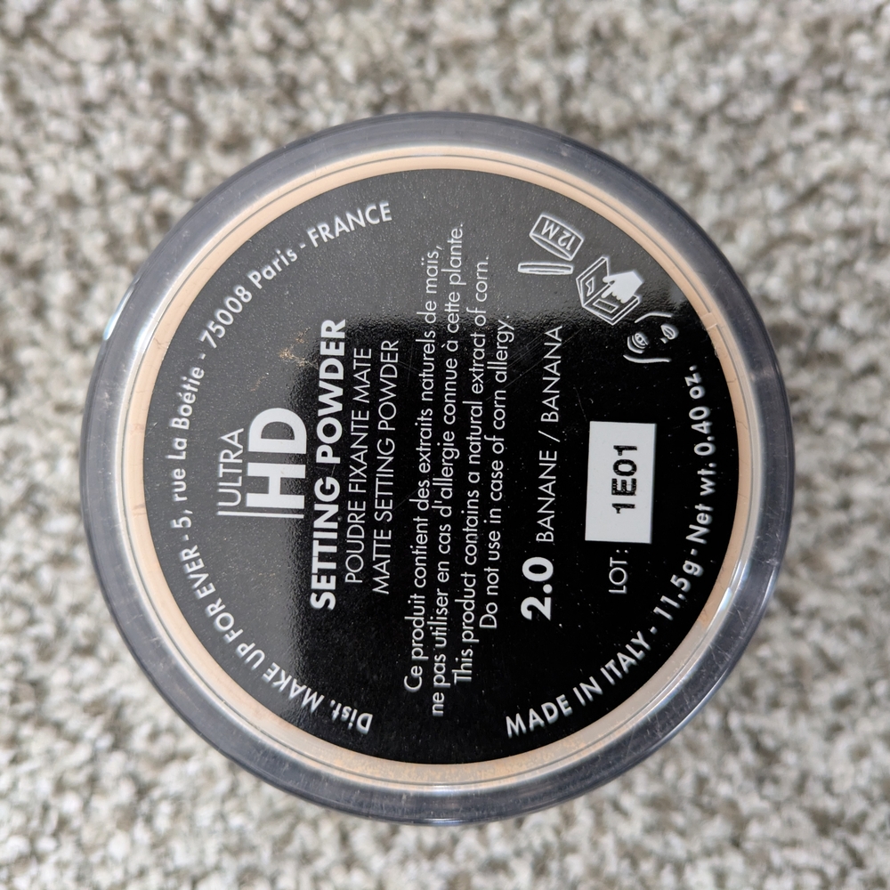 Makeup Forever Ultra HD Setting Powder - Banana